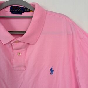 Polo Ralph Lauren Polo Shirt XL Pink Excellent